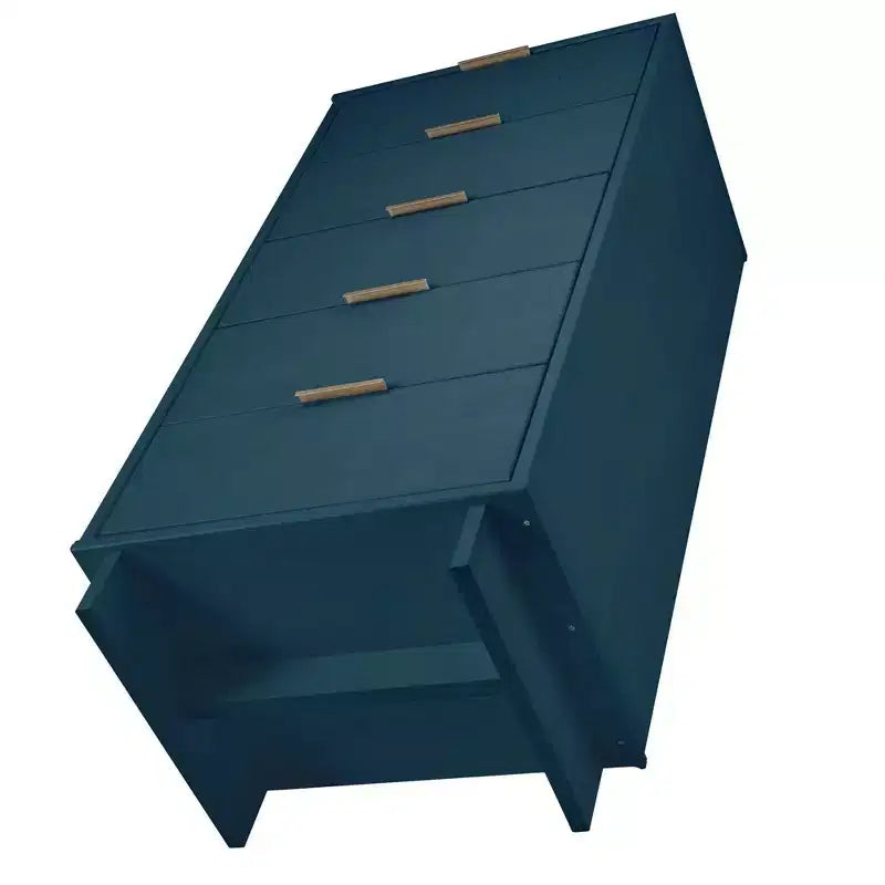 Manhattan Comfort 3pc Granville Chest with Single Dresser and Double Dresser Bedroom Set
