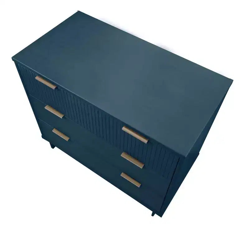 Manhattan Comfort 3pc Granville Chest with Single Dresser and Double Dresser Bedroom Set