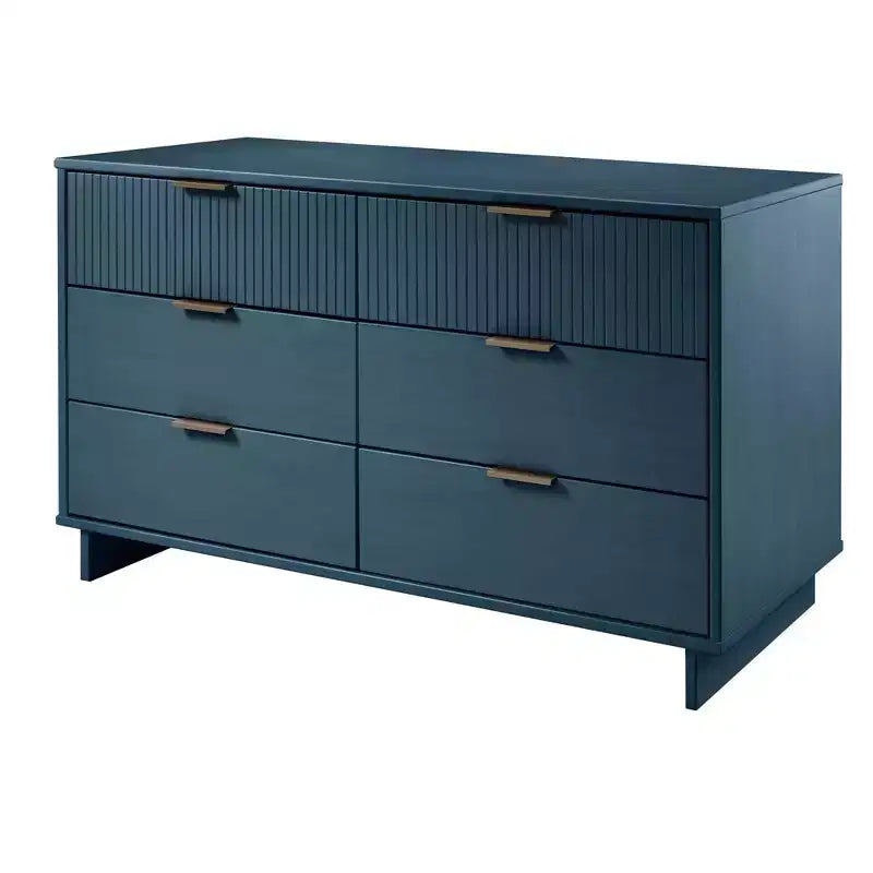 Manhattan Comfort 3pc Granville Chest with Single Dresser and Double Dresser Bedroom Set