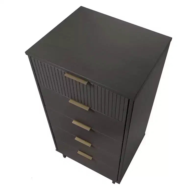 Manhattan Comfort 3pc Granville Chest with Single Dresser and Double Dresser Bedroom Set