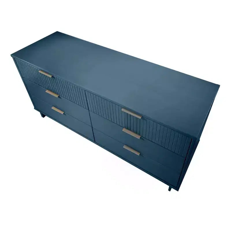 Manhattan Comfort 3pc Granville Chest with Single Dresser and Double Dresser Bedroom Set