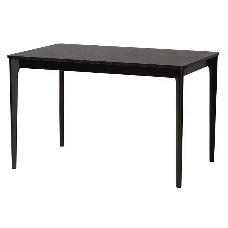 Baxton Studio Tarana Mid-Century Modern Wood 5-Piece Dining Set
