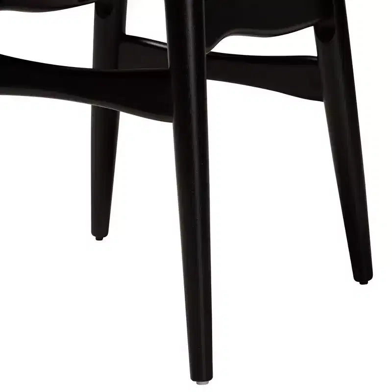 Baxton Studio Tarana Mid-Century Modern Wood 5-Piece Dining Set