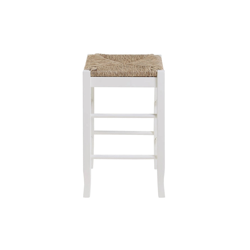 Tabouret de bar sans dossier en rotin
