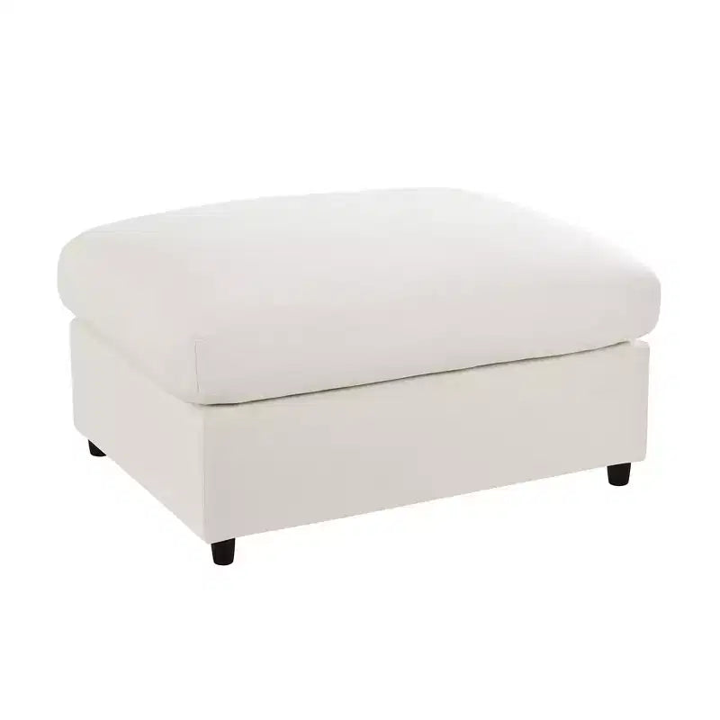128.2W Modular Sectional Sofa, U-Shape Convertible Sofa Couch Set with Removable Ottomans 4S -ModernLuxe