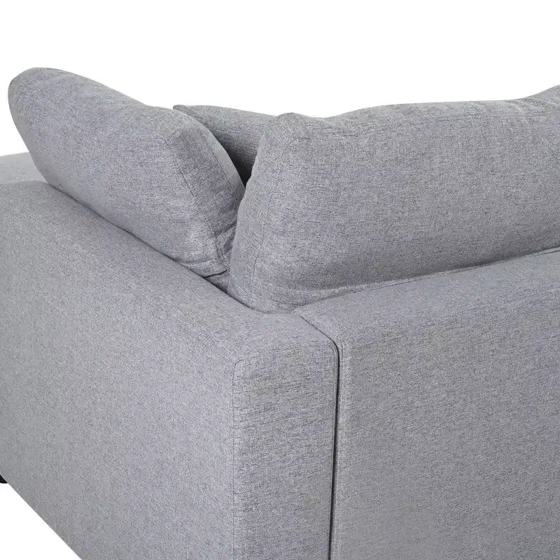 128.2W Modular Sectional Sofa, U-Shape Convertible Sofa Couch Set with Removable Ottomans 4S -ModernLuxe