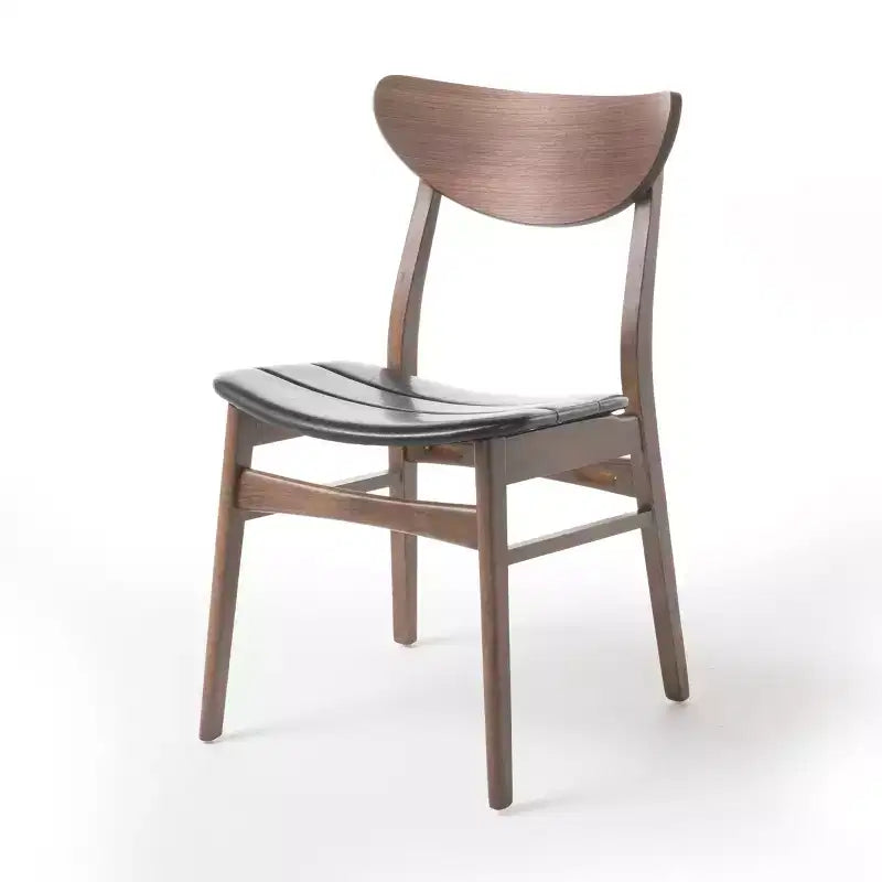 GDFStudio Camilla 7 Pieces Faux Leather Upholstered Rubber Wood Dining Set