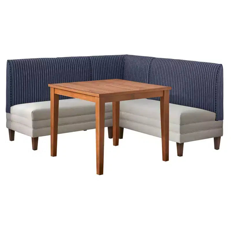 Lifestorey Sebring 4pc Breakfast Nook Dining Set