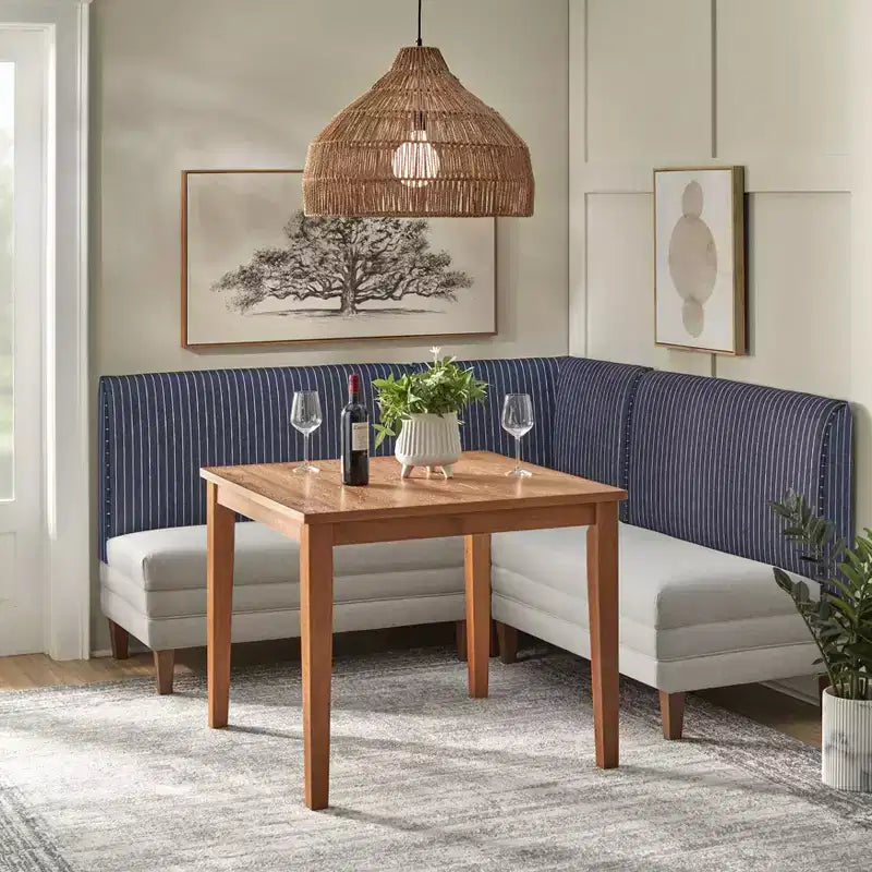 Lifestorey Sebring 4pc Breakfast Nook Dining Set