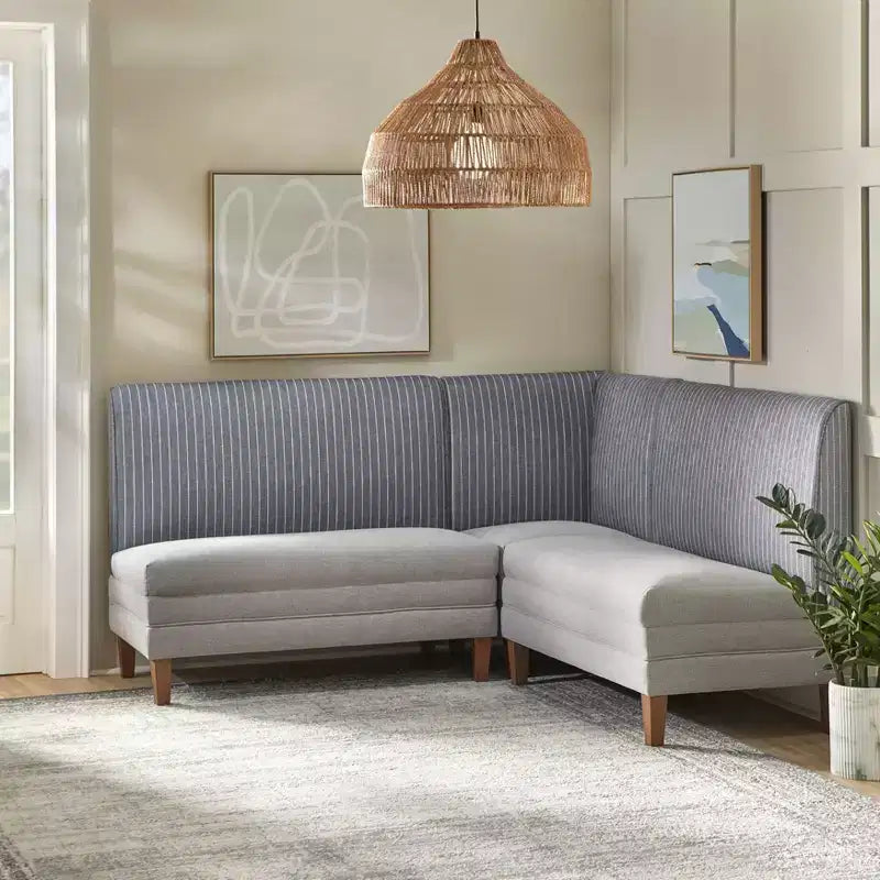 Lifestorey Sebring 4pc Breakfast Nook Dining Set