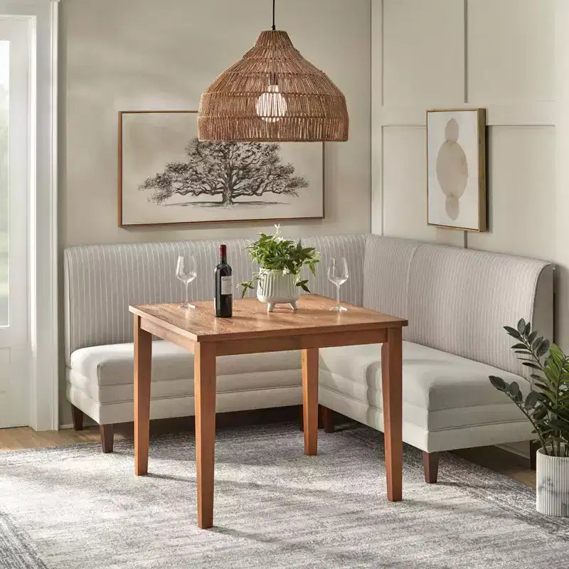 Lifestorey Sebring 4pc Breakfast Nook Dining Set