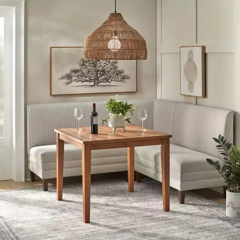Lifestorey Sebring 4pc Breakfast Nook Dining Set