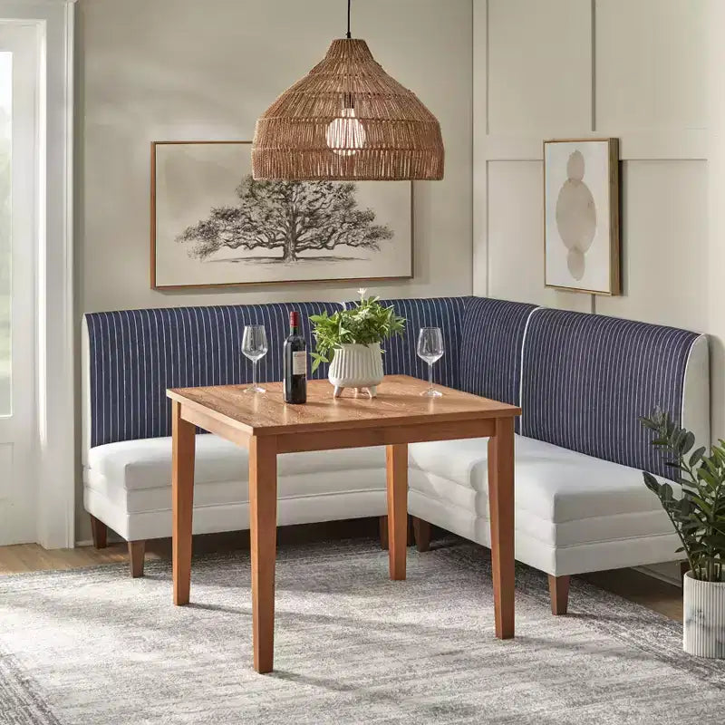 Lifestorey Sebring 4pc Breakfast Nook Dining Set