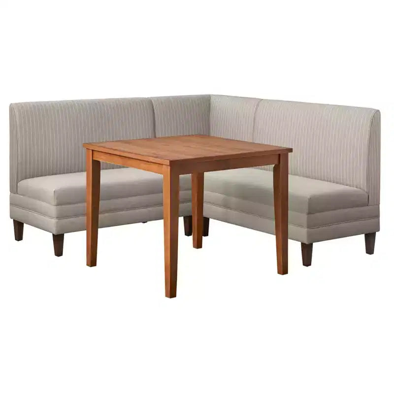 Lifestorey Sebring 4pc Breakfast Nook Dining Set