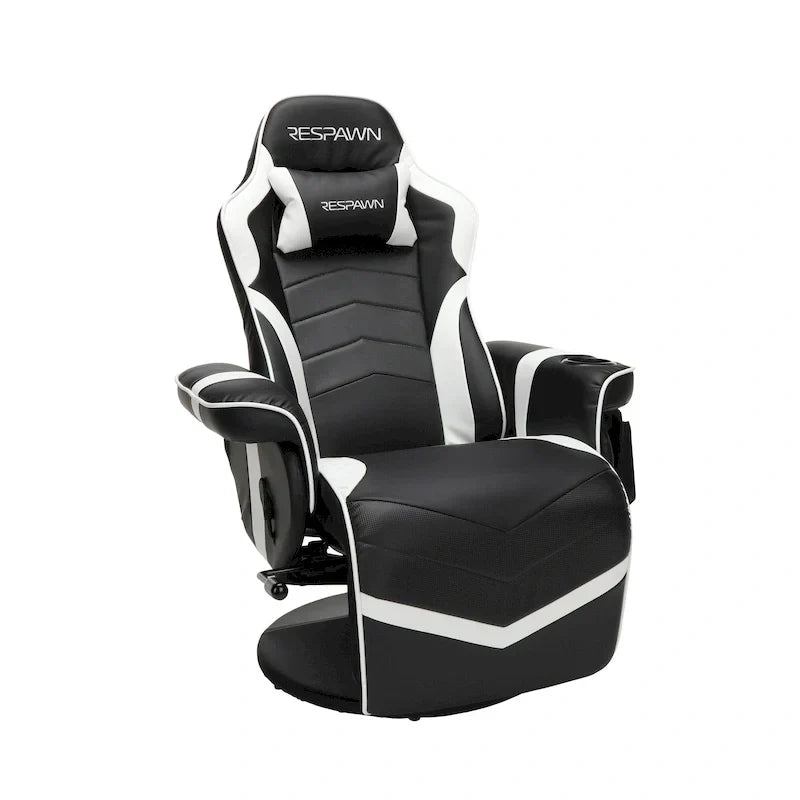Gaming Recliner - Reclining Gaming Chair with Footrest