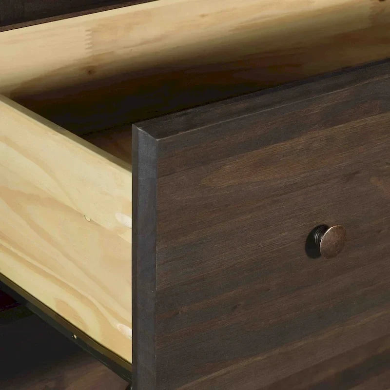 2-Door Solid Wood Armoire - 41x72x22