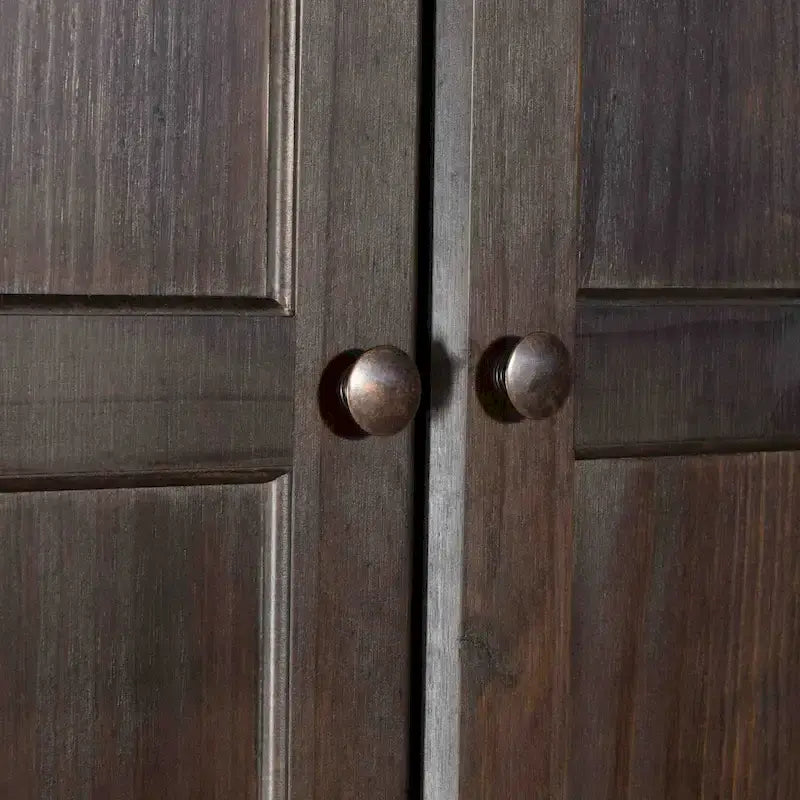 2-Door Solid Wood Armoire - 41x72x22